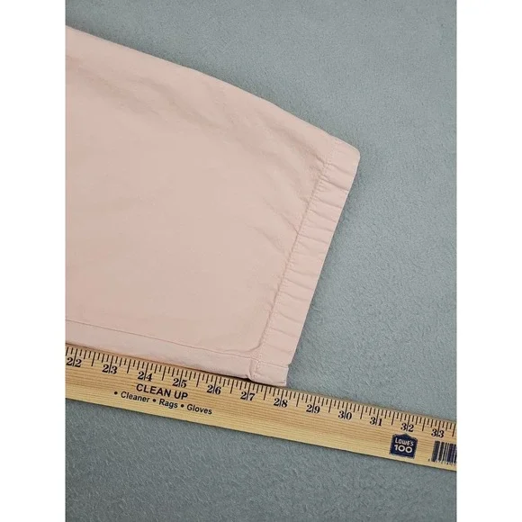 Madewell Pants‎ Women's Size 28x28 Light Pink Button Cargo Pockets Mid Rise - Picture 10 of 10